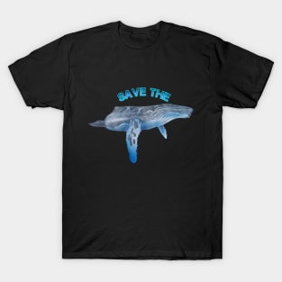 Humpback whale t-shirt designs T-Shirt